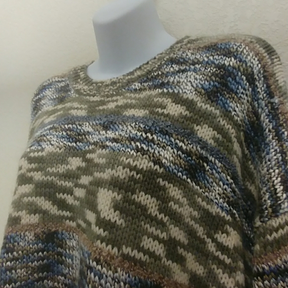Westbound Petites Striped Crew Neck Sweater - Picture 3 of 8